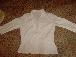Отдается в дар «белая блузочка в школу-офис»