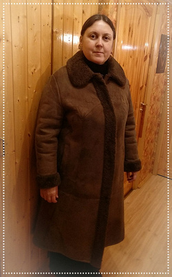 Отдается в дар «дублёнка раз. 50-52»