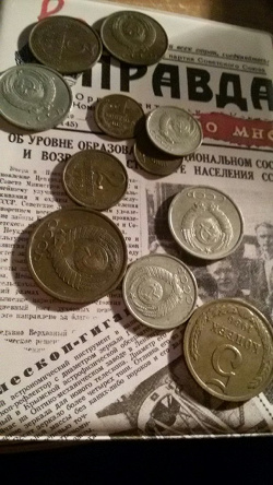 Отдается в дар «Монеты СССР.»