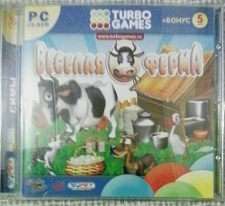 Отдается в дар «Игра на CD — Веселая ферма»