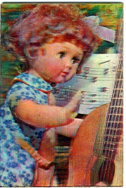 Отдается в дар «открытки и календарик советские с куклами»
