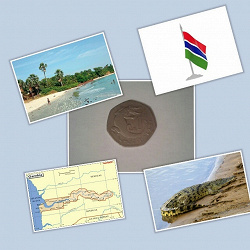 Отдается в дар «Монета Гамбия.»
