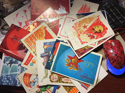Отдается в дар «открытки к празднику октября СССР»