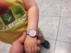 Отдается в дар «Часы детские Casio c зеленым ремешком»