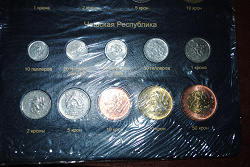 Благодарность за дар Монеты Чехии