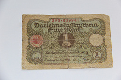 Отдается в дар «Банкнота 1 марка 1920 года Германия»