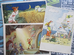 Отдается в дар «Старые советские открытки.»