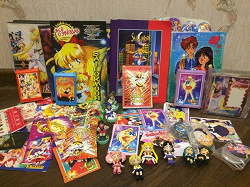 Отдается в дар «Sailor Moon Сейлор Мун календарики и прочее»