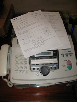 Отдается в дар «Факс лазерный Panasonic КХ-FLM663ru»