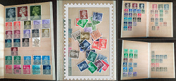 Отдается в дар «Серия марок с королевой»