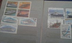 Отдается в дар «Корабли. Почтовые марки СССР.»