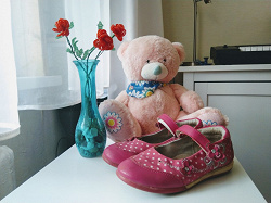 Отдается в дар «розовые туфельки с цветочками»