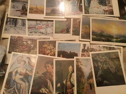 Отдается в дар «Набор открыток Русский музей 1980 г.в»