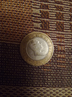 Отдается в дар «3 турецкие монетки»