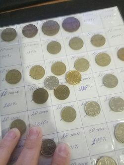 Отдается в дар «монетки казахстан»