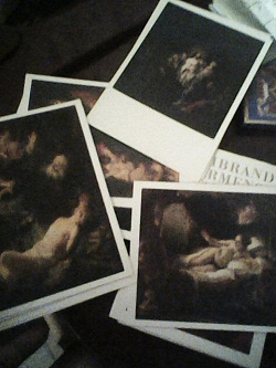 Отдается в дар «Рембрандт. Набор открыток.»