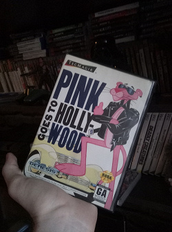 Отдается в дар «Игра для Sega «Розовая пантера»»