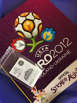 Отдается в дар «Журнал для Наклеек Euro 2012 (Футбол)»