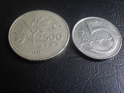 Отдается в дар «Монетки Турции»