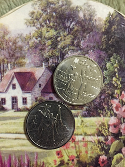Отдается в дар «Памятные монеты Банка России»
