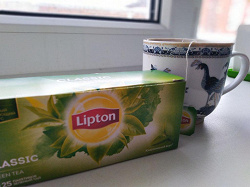 Отдается в дар «Зелёный чай Lipton.»