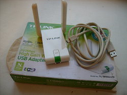 Отдается в дар «Usb WiFi adapter TP-Link»
