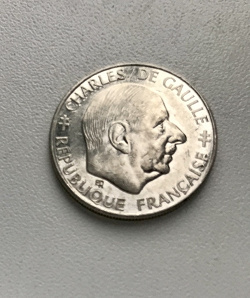 Отдается в дар «Юбилейная монета Франции»