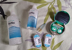 Отдается в дар «Контактные линзы Bausch+Lomb»