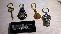 Отдается в дар «Брелки для ключей в коллекцию»