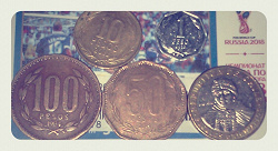 Отдается в дар «Чилийские песо: ходовые монеты»