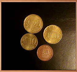 Отдается в дар «Монеты. Евроценты.»