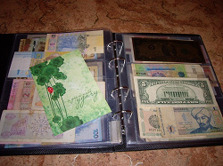 Отдается в дар «Банкнота бона 5 долларов 1995 год»