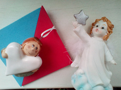 Отдается в дар «Елочная игрушка«Ангелочек»»
