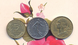 Отдается в дар «Монетки Франции»