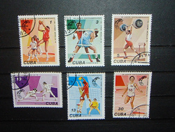 Отдается в дар «Марки Куба, спорт, 1978»