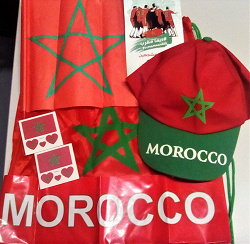 Отдается в дар «Набор болельщика fifa Morocco»