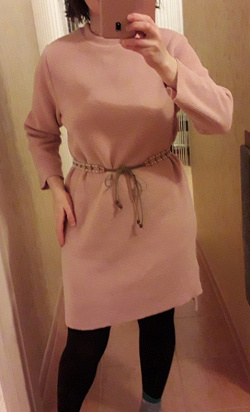 Отдается в дар «Трикотажное платье розовое»