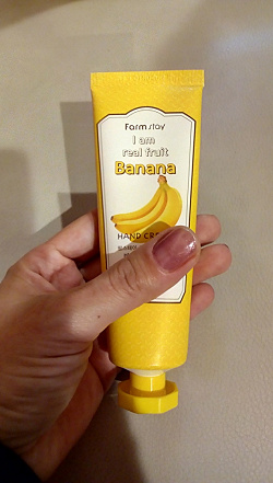 Отдается в дар «Крем для рук с экстрактом банана. Корея»