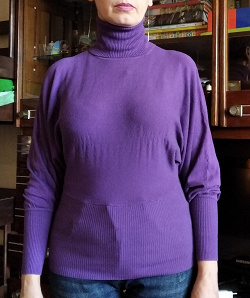 Отдается в дар «Женский свитер, женская кофточка сиреневые.»