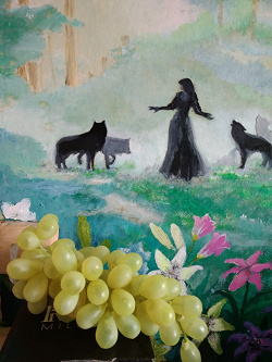 Отдается в дар «Украшение виноград»