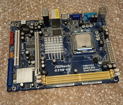 Отдается в дар «Материнская Плата ASRock G31M-VS»