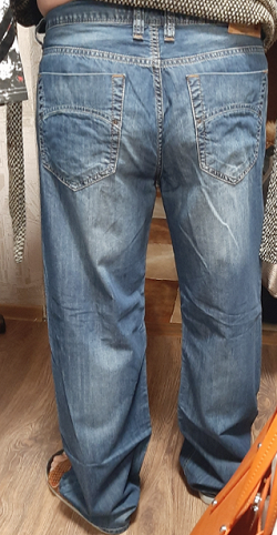 Отдается в дар «Мужские джинсы большого размера»