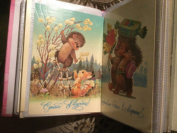 Отдается в дар «Две открытки В. Зарубина»