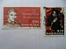 Отдается в дар «Датчане. Почтовые марки Дании.»