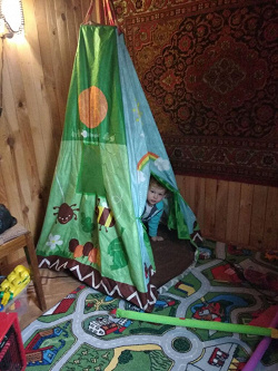 Отдается в дар «Детская палатка Индейская»