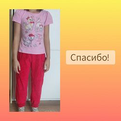 Отдается в дар «Летняя одежда д/девочки»