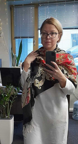 Благодарность за дар Палантин