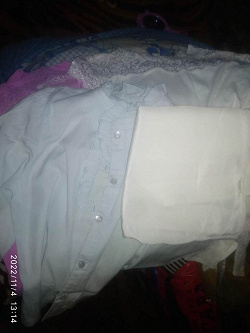 Отдается в дар «Блузка — рубашка для девочки»