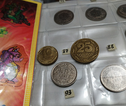 Отдается в дар «Монеты Швейцарии и Ливана»