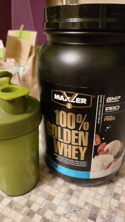 Отдается в дар «Протеин Maxler 100% GOLDEN WHEY»